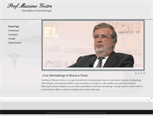 Tablet Screenshot of massimogoitre.com